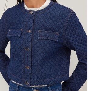 Denim Quilted Jacket